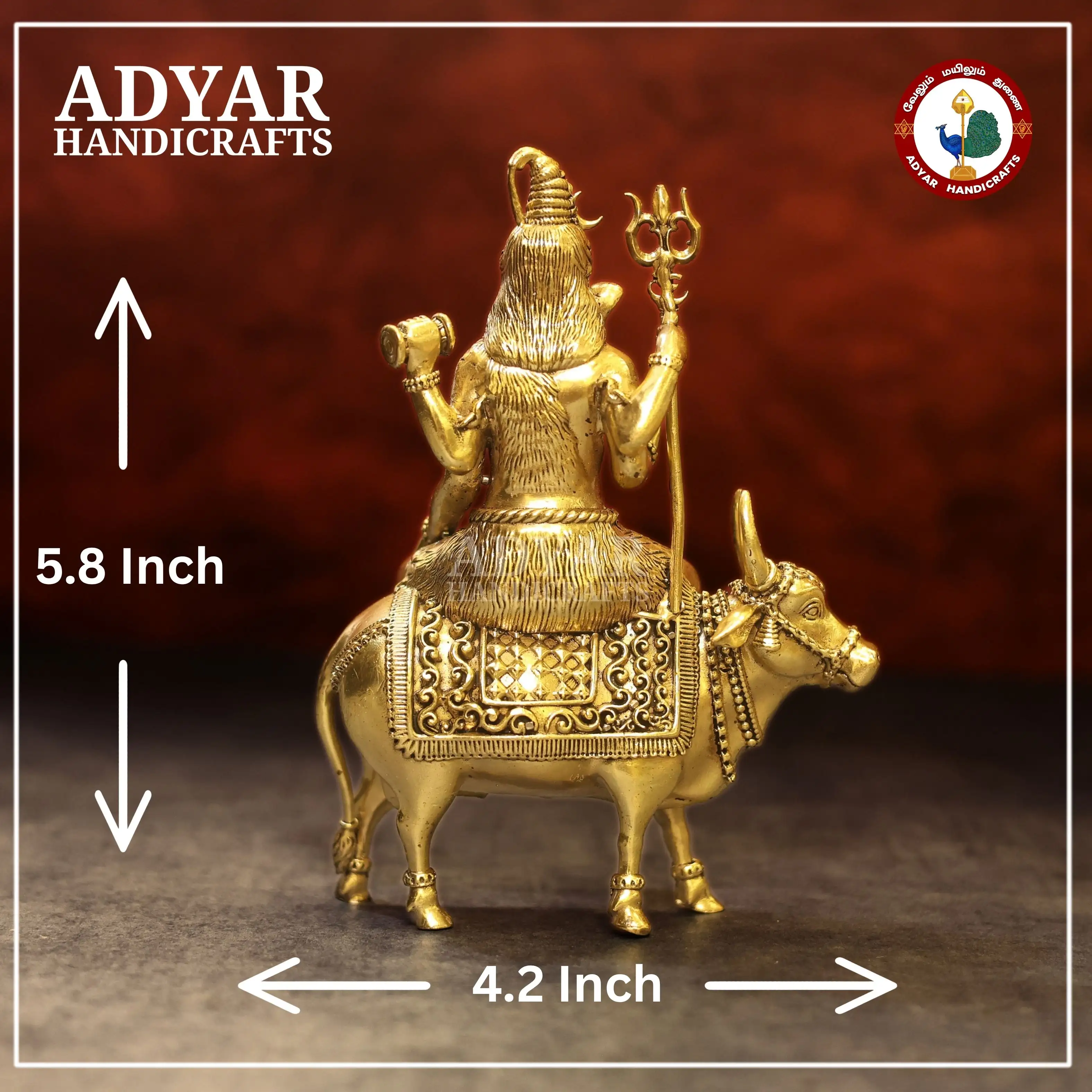 Shiva with Nandi - image 2